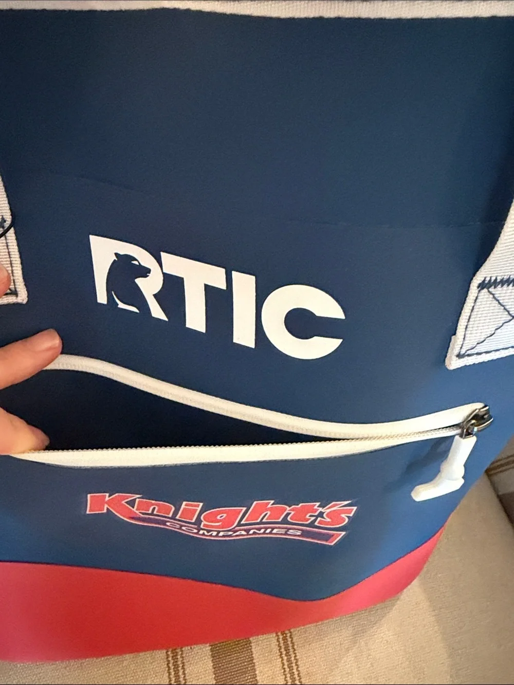 RTIC NEW with tags Blue and Red Duffel Tote
